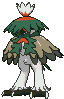 Hisuian Decidueye front shiny animated