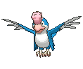 Blue Plumage Squawkabilly front shiny animated