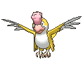 Yellow Plumage Squawkabilly front shiny animated