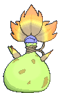 Mega Victreebel front shiny animated