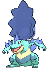 Mega Feraligatr front shiny animated