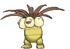 Exeggutor front shiny animated