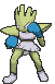 Hitmonchan front shiny animated