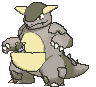 Kangaskhan front shiny animated