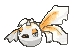 Goldeen front shiny animated