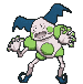 Mr. Mime front shiny animated