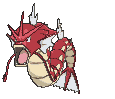 Gyarados front shiny animated