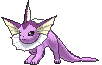 Vaporeon front shiny animated