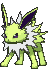 Jolteon front shiny animated