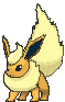 Flareon front shiny animated