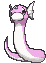 Dratini front shiny animated