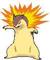 Typhlosion front shiny animated