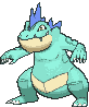 Feraligatr front shiny animated