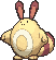 Sentret front shiny animated