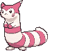 Furret front shiny animated