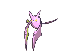 Crobat front shiny animated