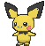 Pichu front shiny animated