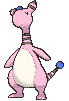Ampharos front shiny animated