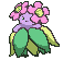 Bellossom front shiny animated