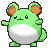 Marill front shiny animated