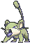 Rattata front shiny animated