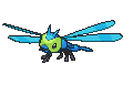 Yanma front shiny animated
