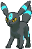 Umbreon front shiny animated