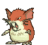 Raticate front shiny animated