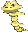 Steelix front shiny animated