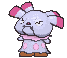 Snubbull front shiny animated