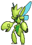 Scizor front shiny animated