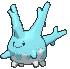 Corsola front shiny animated