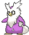 Delibird front shiny animated