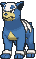 Houndour front shiny animated