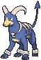 Houndoom front shiny animated