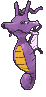 Kingdra front shiny animated