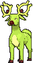 Stantler front shiny animated
