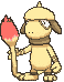 Smeargle front shiny animated