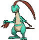 Grovyle front shiny animated