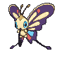 Beautifly front shiny animated