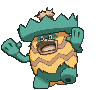 Ludicolo front shiny animated