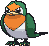 Taillow front shiny animated