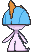 Ralts front shiny animated