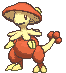 Breloom front shiny animated