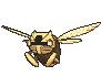 Ninjask front shiny animated