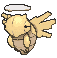 Shedinja front shiny animated