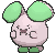 Whismur front shiny animated