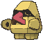 Nosepass front shiny animated