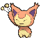 Skitty front shiny animated