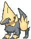 Manectric front shiny animated